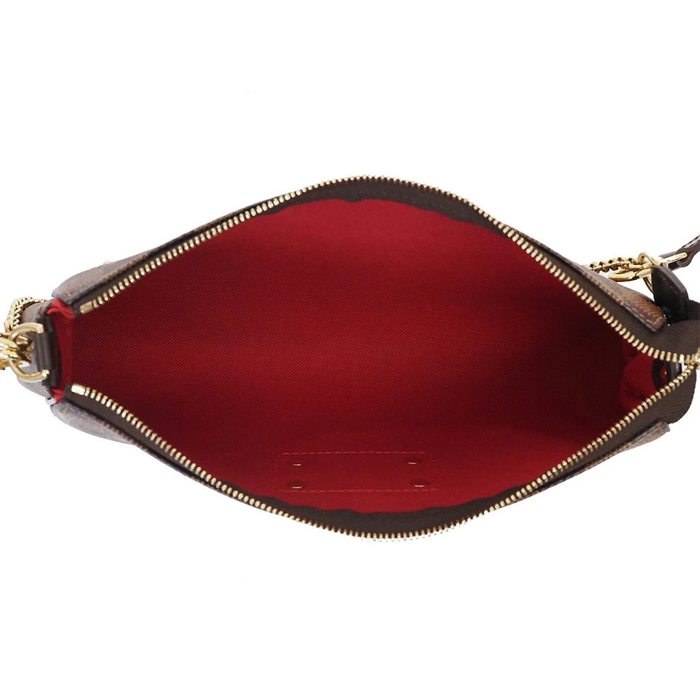Louis Vuitton Eva Damier Ebene Brown bag shoulder - Picture 9 of 9